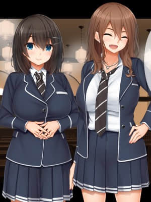 (同人CG集) [スタジオ山ロマン (cccpo)] 我が家で4Pハーレム!～俺のち○ぽが大好きな巨乳クラスメイトと生ハメ中出し～_013__009