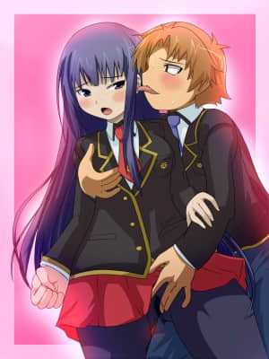 学園の女王様を孕ませる+姉妹便器_46