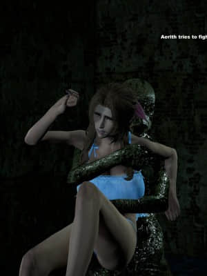 [HoneyHappy] Aerith in The Haunted House (hardcore Zombie Rape)_090