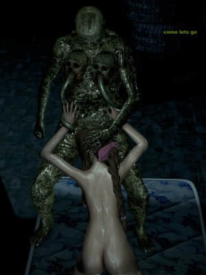 [HoneyHappy] Aerith in The Haunted House (hardcore Zombie Rape)_131