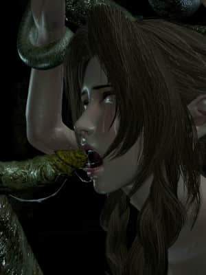 [HoneyHappy] Aerith in The Haunted House (hardcore Zombie Rape)_142