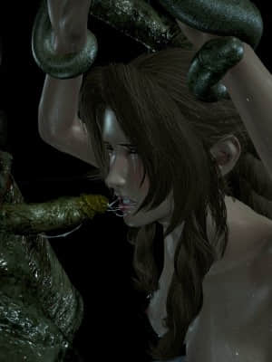 [HoneyHappy] Aerith in The Haunted House (hardcore Zombie Rape)_143