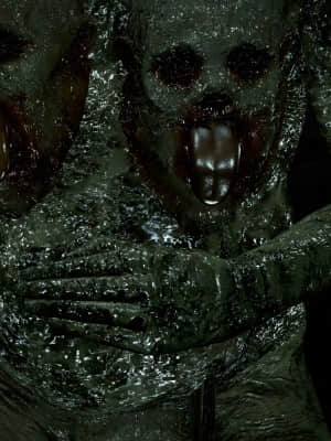 [HoneyHappy] Aerith in The Haunted House (hardcore Zombie Rape)_256