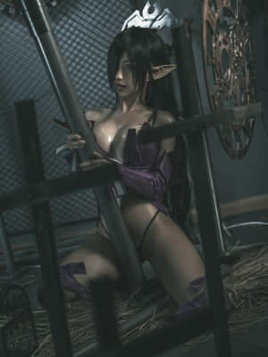 [蠢沫沫] 黑兽 黑暗精灵女王_Olga discordia (17)(1)