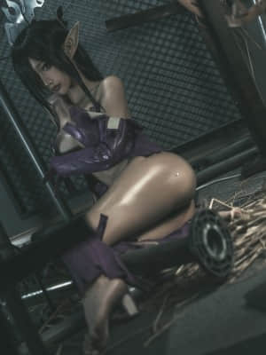 蠢沫沫 黑兽女王原设_11