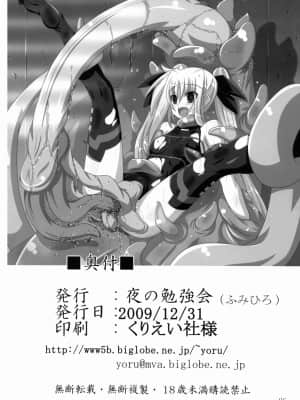 [无毒汉化组] (C77) [夜の勉強会 (ふみひろ)] NF-03 (魔法少女リリカルなのは)_025