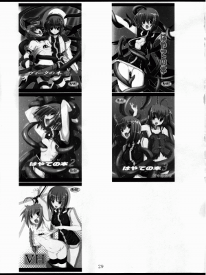 [靴下汉化组] (C75) [夜の勉強会 (明日頼真咲 、ふみひろ)] VH (魔法少女リリカルなのは)_28_0029