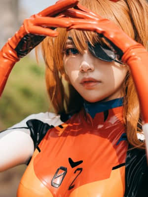 絕對薙肉-Niwa Nagi cosplayer Asuka Langley_16