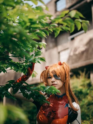 絕對薙肉-Niwa Nagi cosplayer Asuka Langley_45