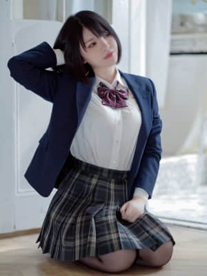 半半子 - 彼女の制服姿が好き_21