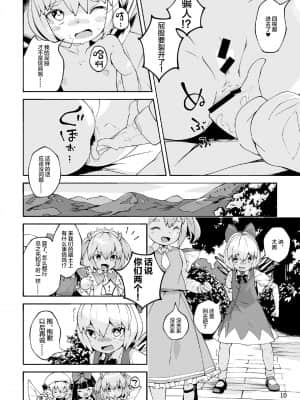 [白杨汉化组] [秘密結社霧の湖戦線 (湖小)] 肛交氷精 (東方Project) [DL版]_10
