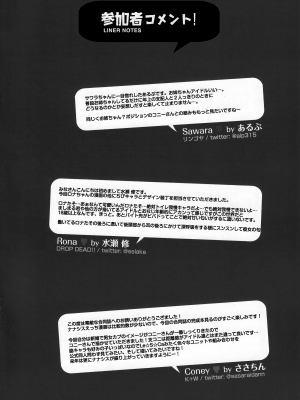 (C89) [AB3 (よろず)] Tokyo新婚Sisters (Tokyo 7th シスターズ)_IMG_0051
