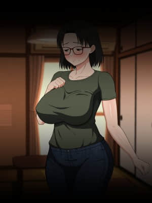 [春葉流亭 (春葉流)] メガネ巨乳なお母さんと四畳半で濃厚セックス [雷电将军众筹]_039_038_037