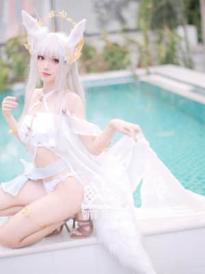 【花柒Hana】NO.06 白金泳装_06-Platinum_6