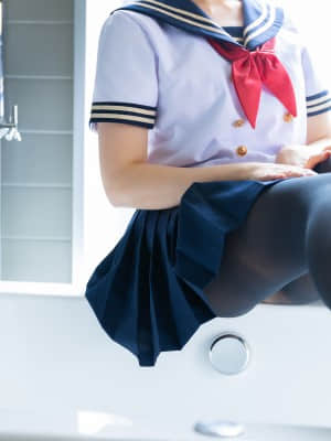 [天使みゅ。] JK Nurashi JK濡らし + 5V_miyu-JK-205