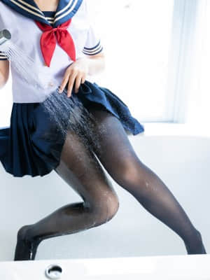 [天使みゅ。] JK Nurashi JK濡らし + 5V_miyu-JK-219