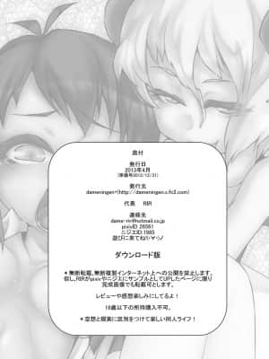 [熊崎玉子汉化组] [dameningen+ (RIR)] Welcome to サキュバスワールド [DL版]_38