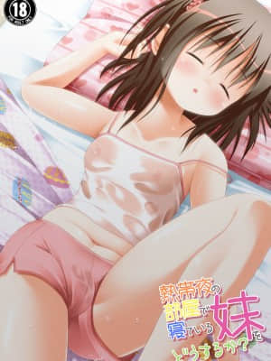 [零食汉化组] [ねここや (かんな久)] 熱帯夜の部屋で寝ている妹をどうするか？ [DL版]_01