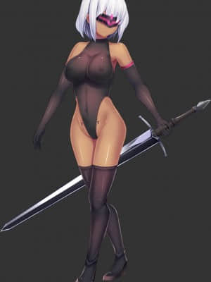 [妄想Caution (ダイアル)] 戦姫バッドエンドAfter -古の魔なるヒロイン無様敗北CG集- [天煌汉化组]_214