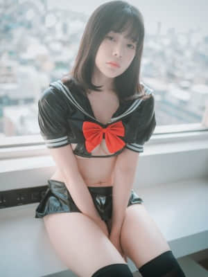 [DJAWA] Leather Black Schoolgirl - PIA_DJAWA_B00023
