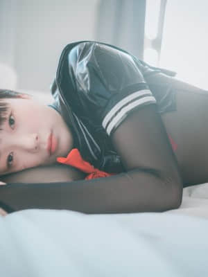 [DJAWA] Leather Black Schoolgirl - PIA_DJAWA_V00047