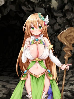 [アネモネ＊ (きびぃもか)] エロトラップダンジョンで捕まった爆乳エルフを拾ったら、なつかれまして_A_t07_0002