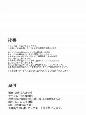 (COMIC1☆10) [Garimpeiro (まめでんきゅう)] マリーちゃんとバカンス (Dead or Alive) [萌新大報社]_025