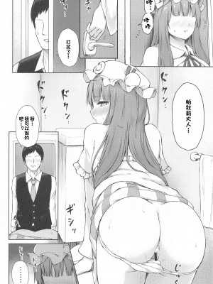 (秋季例大祭8) [てこめんち (てち)] パチュリー・ノーレッジ快発記録II (東方Project) [中国翻訳]_003