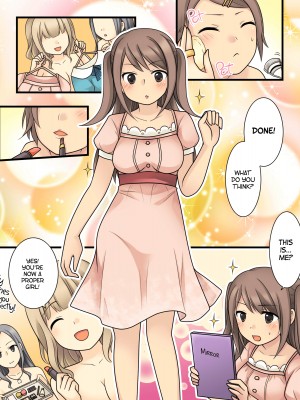 [Kuratsuka Riko] I Wanted to Have a Lesbian Get a Taste of My Cock, but I Got Turned Into a Girl Instead_31