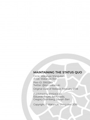 [Watanuki Ron] Maintaining the Status Quo_17