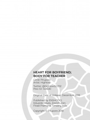 [Highlow] Heart for Boyfriend; Body for Teacher_29