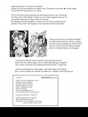 [Futaba Yodomu] Futanari Succubus ★ Lovely Days_32