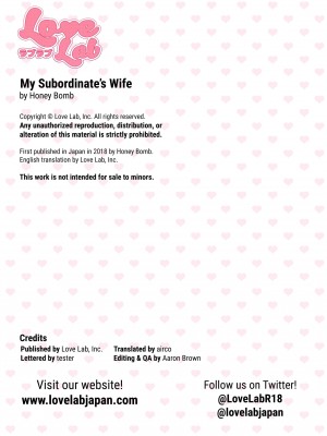 [Honey Bomb] My Subordinate's Wife_01