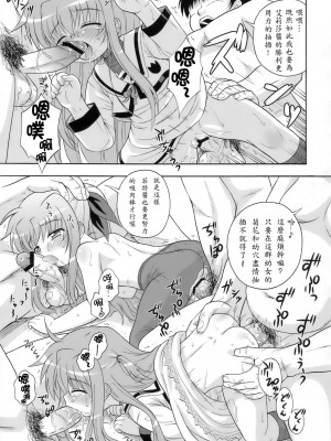 [wesmin個人漢化] (SC41) [大艦巨砲組 (あずさのりへー)] 喫茶翠屋にようこそ (魔法少女リリカルなのは)_032
