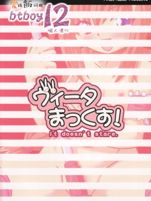 [btboy12个人汉化] (サンクリ31) [大艦巨砲組 (あずさのりへー)] ヴィータまっくす! (魔法少女リリカルなのは)_vitamax_002