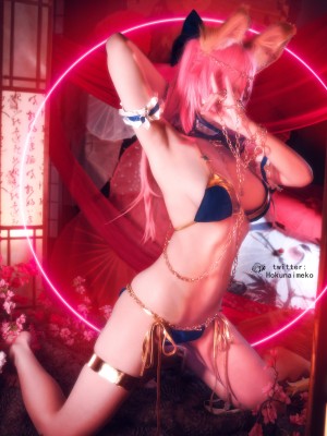 [Hokunaimeko] 玉藻前 水着ver 踊り子風_0051