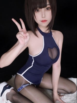 蜜汁猫裘 - 水着 JK Swim suit_28