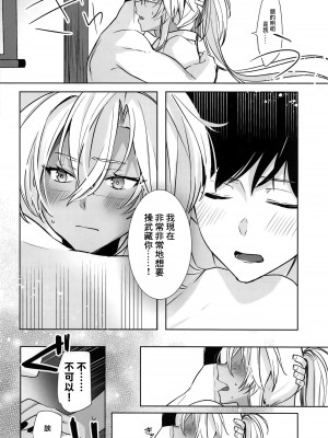 (軍令部酒保合同演習令和参年冬季) [まろ茶庵 (ゆなまろ)] 武蔵さんの夜事情 秘書艦の匙加減編 (艦隊これくしょん -艦これ-)[中国翻译]_13_12