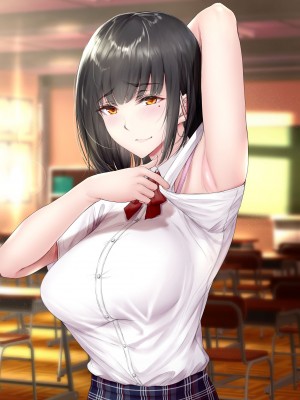 [空中貓個人製作][ゲンツキ] 気になる男子に〇〇する女の子。_003