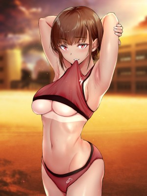 [空中貓個人製作][ゲンツキ] 気になる男子に〇〇する女の子。_017