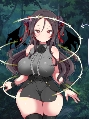 (同人CG集) [まろん☆まろん] メスガキ吸血鬼とオホ声の森_002