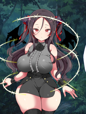 (同人CG集) [まろん☆まろん] メスガキ吸血鬼とオホ声の森_004