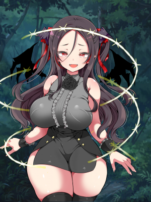 (同人CG集) [まろん☆まろん] メスガキ吸血鬼とオホ声の森_005