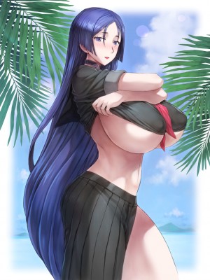 [黎欧x苍蓝星汉化组] [モグダン] 頼光制服画像まとめです(´(ｪ)｀)ノ (Fate╱Grand Order)_b002