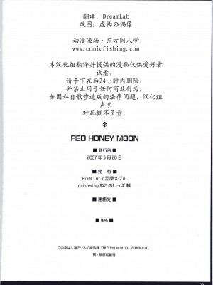 [东方小吃店] (例大祭4) [Pixel Cot. (羽原メグル)] RED HONEY MOON (東方Project)_27