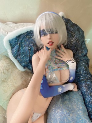 一北亦北 - 2B冰雪同人 Nier 2B Snow Queen_21