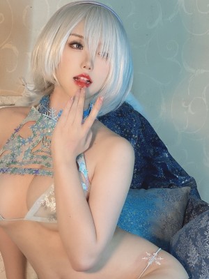 一北亦北 - 2B冰雪同人 Nier 2B Snow Queen_32