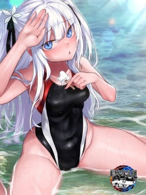 [にーきゅー (る～く] 競泳水着澪ちゃん&澪ちゃん日焼け跡水着 [翻车汉化组]