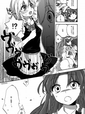 [Myutta汉化] (例大祭9) [紺色ドロップス (森島コン)] おそとであそびましょ! (東方Project)_12
