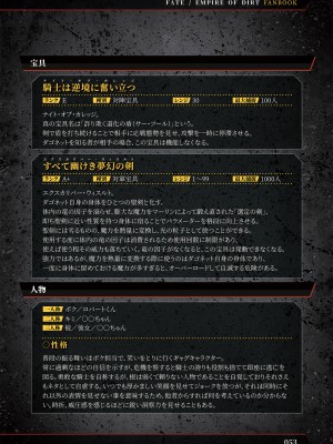 [Luwen Workshop] Fate╱Empire of Dirt Fanbook I_feodfb1dig_054